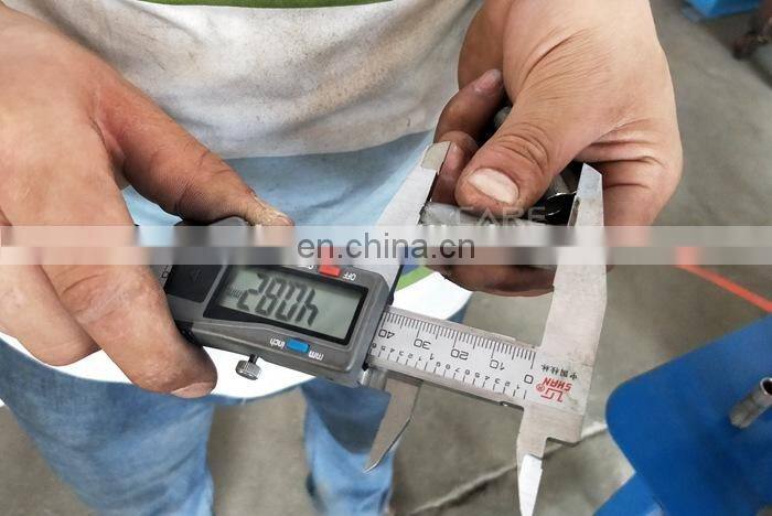 DEF-FA/30 PLC control double side vibration chamfering machine for short pipe 20mm to 80mm