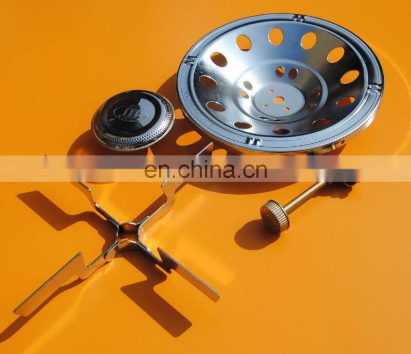 Portable Burner Gas Stove and Gas Cylinder Bottle Top Mini Camping Parts Price China Factory Kitchen LPG Accessories Best Supply