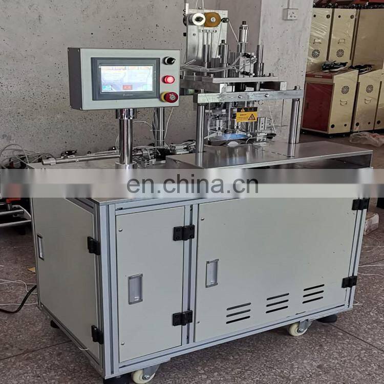 Ultrasonic Face Mask Ear Loop Spot Welding Machine For Non Woven Bag Bra Strap Spot Welder