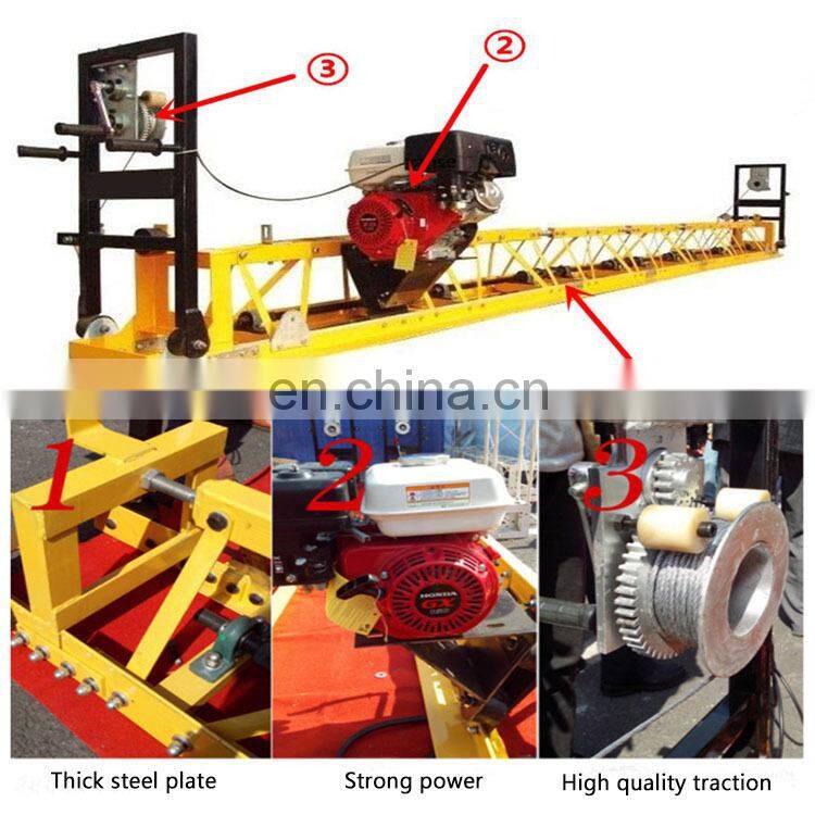 concrete leveling tools of construction machine used in concrete floor
