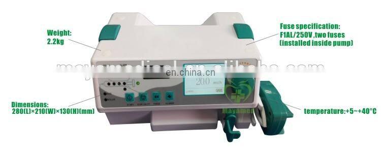MY-G081 Medical device cheap veterinary syringe pump with good quality