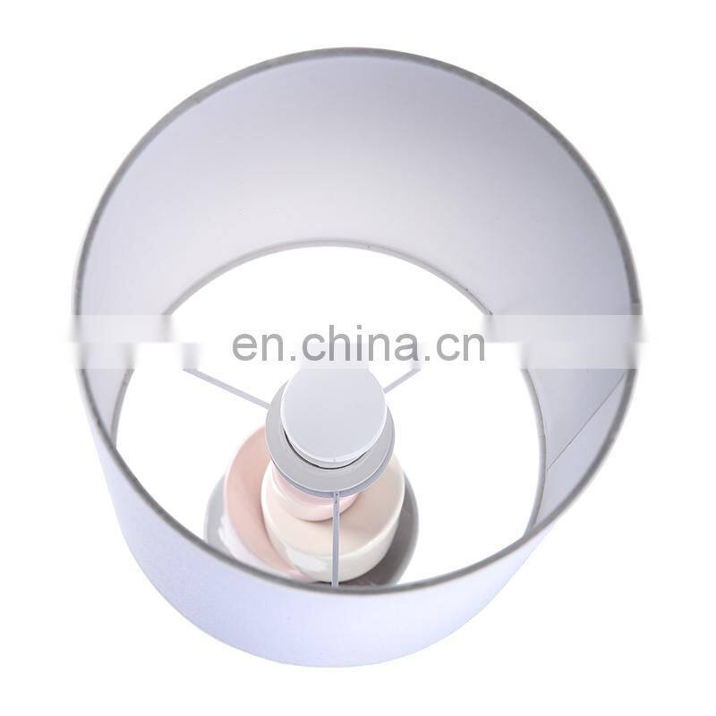 ceramic home decoration table lamp for indoor room and LED light source