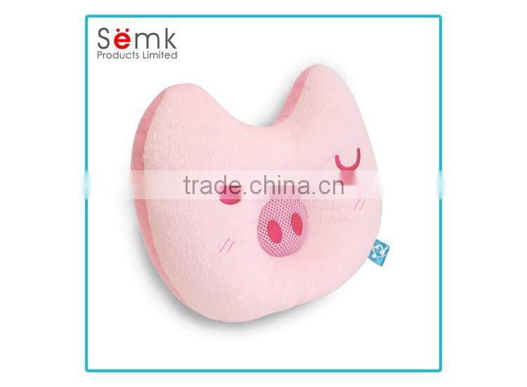 Novelty amplifier wireless microphone speaker with animal cushion pillow for relax