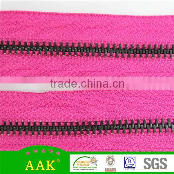4.5#small metal teeth zipper roll