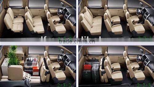 Dongfeng automobile Succe car/7 seats van car/folding seat car