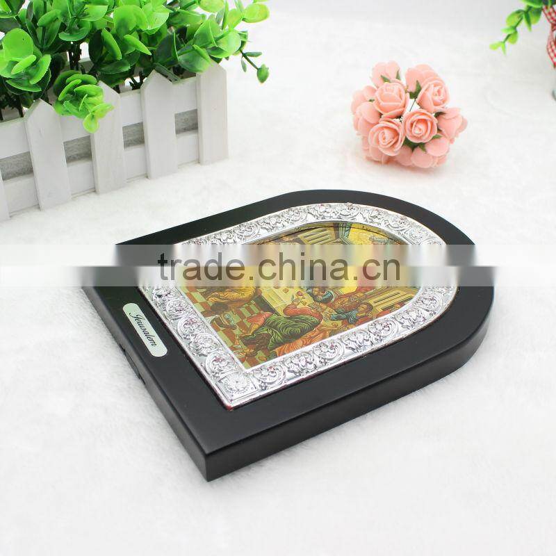 Last Supper Wood Frame