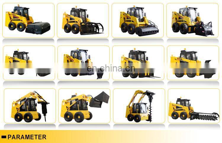 New Arrival Crawler Type Mini Skid Steer Loader With Lowemoer
