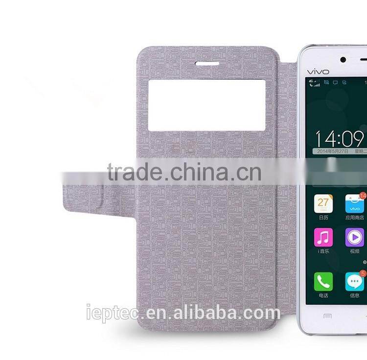 MOFi Original Dot View Holder Flip Case for vivo X5 Max, Mobile Phone Leather Back Cover for vivo X5Max