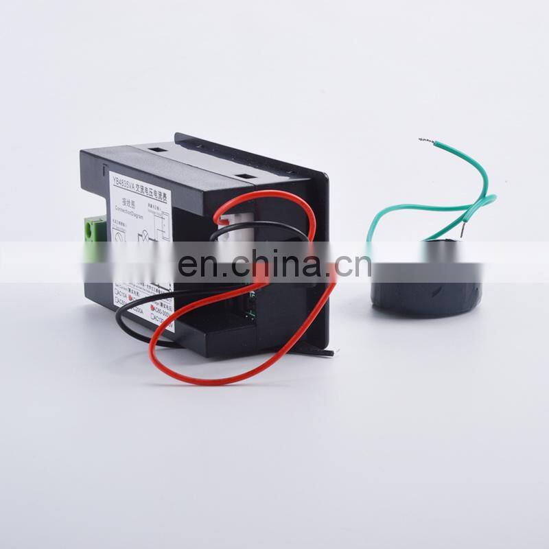 Led Display Volt Amp Meter Digital Voltmeter Ammeter with Transformer AC60-300V 0-100A Panel Voltage Current Meter