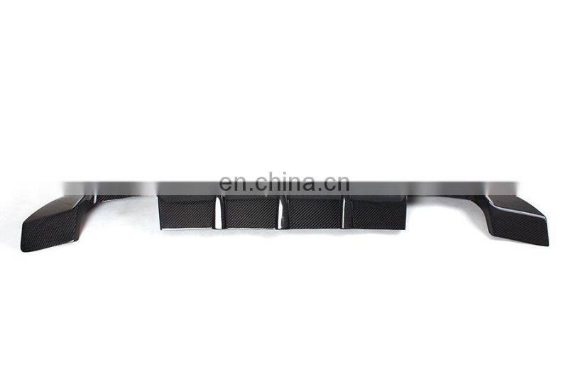 Carbon Fiber Rear Bumper Diffuser for BMW E92 M-tech 2008-2013