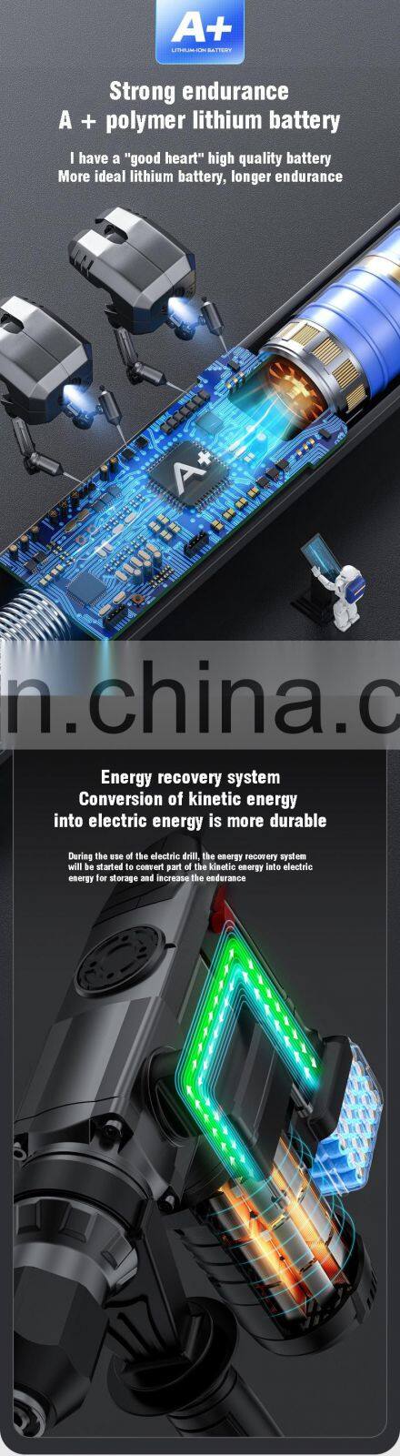 BWL-2-10 lithium battery wireless high-power Brushless Electric hammer Electric pick