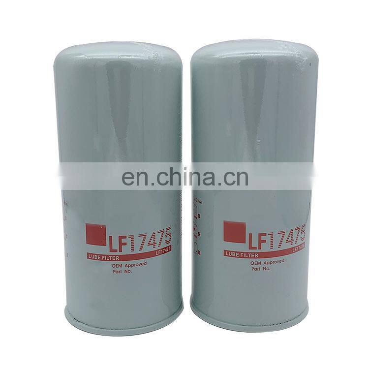 High Quality Diesel Truck Engine Parts Spin-On Oil Filter Cartridge LF17475