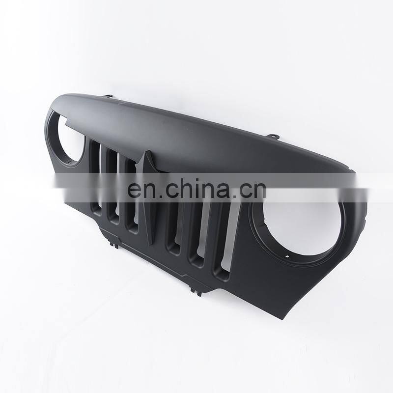 Maiker Black Front Grille for Jeep Wrangler TJ 97-06 Car Accessories ABS Mesh Grille