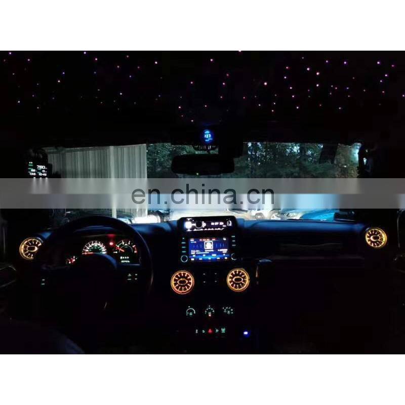 Auto parts Air Conditioning outlet air vent light for Jeep wrangler JK 2011-2017 Accessories