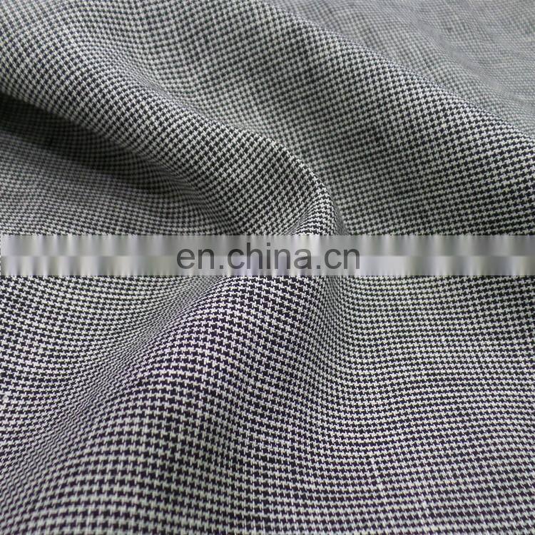 Pure linen plaid suit windmill pillow sofa fabric linen jacquard fabric yarn-dyed fabric