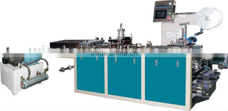 Automatic disposable bubble tea cup thermoforming machine