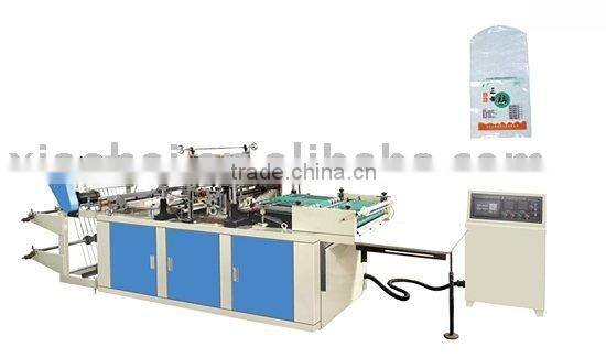 PVC PE Arc Shaped Round Bottom Sealing Chicken Bag Making Machine