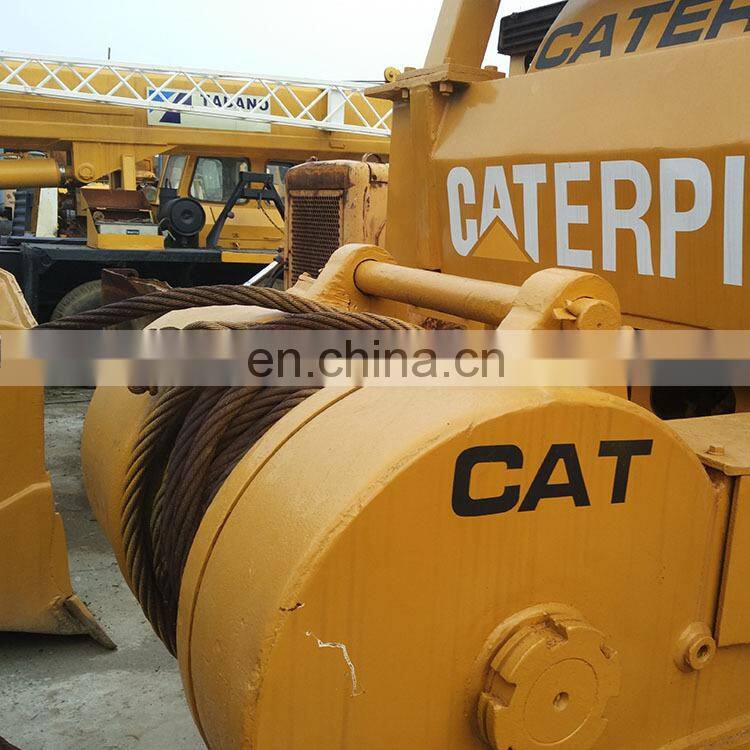 USA original Used Caterpillar D7G Crawler Bulldozer in China low price, used cheap D7 dozer in Shanghai