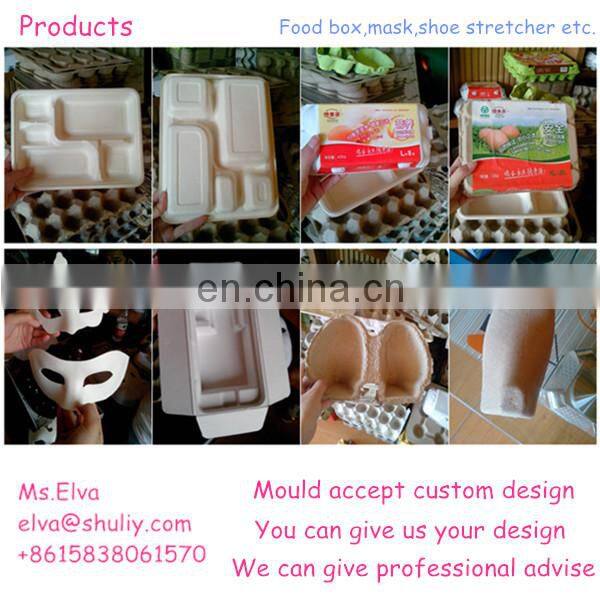 Shuliy Brand High Quality Waste Paper Shoes Stretcher/Mask/Food box Making Machine