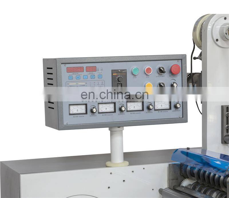 USK420 Automatic Blank Label Vinyl Sticker Rotary Magnetic Cylinder Die Cutting Slitting and Rewinding Machine