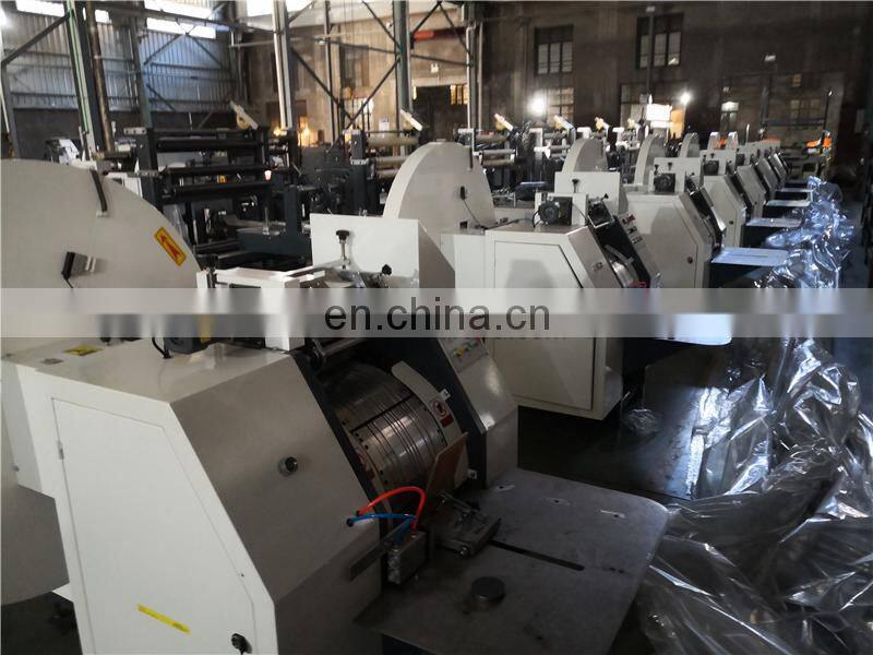 HD600E Roll fed mechanical kfc cookies snack small flat V Bottom fast Food Paper Bag forming making Machine