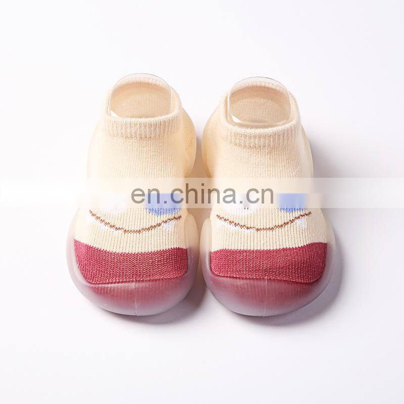 2022 Summer Baby Rubber Soles socks Girls Boys Shoes Newborn Landing Socks Non-slip Soft Socks Cartoon Children Gifts