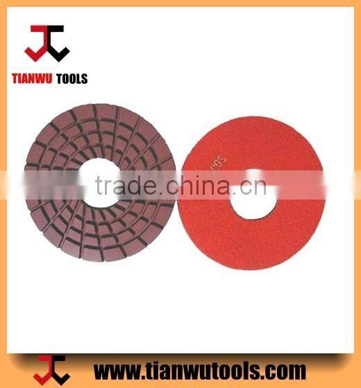 6" 50#-800# granite polishing pads