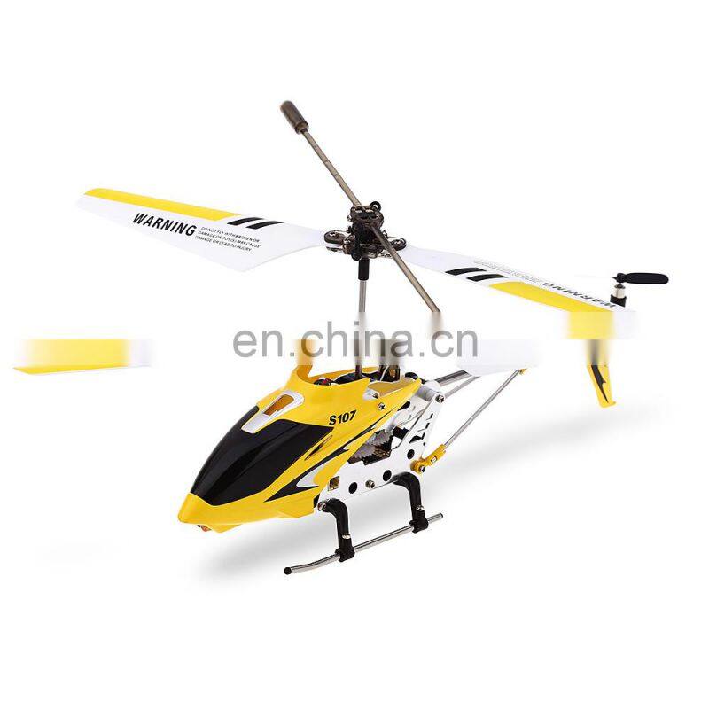 S107G 3CH Remote Control Helicopter Alloy Copter with Gyroscope