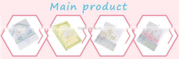 Soft comfortable 100% cotton hooded towel for babies