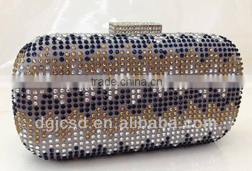 0896 rinestone crystal mesh evening bag matching dress for wedding and party