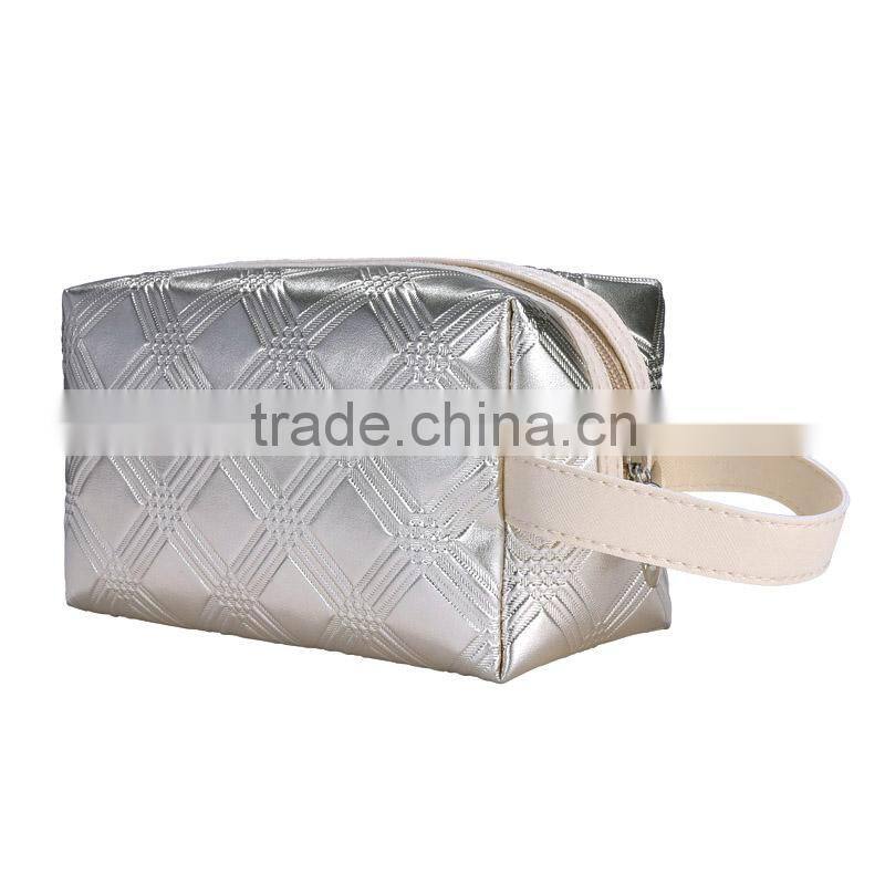 Large capacity pillow type cosmetic bags clear plastic cosmetic bags