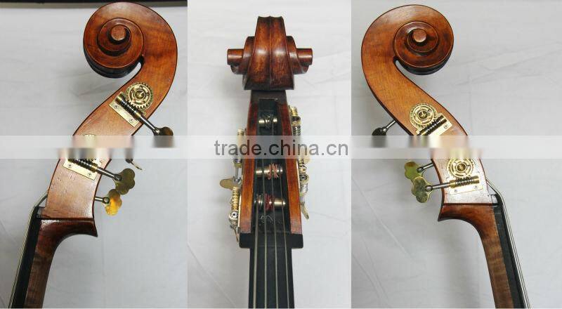 fully handmade carved 3/4 double bass made in China violin corner