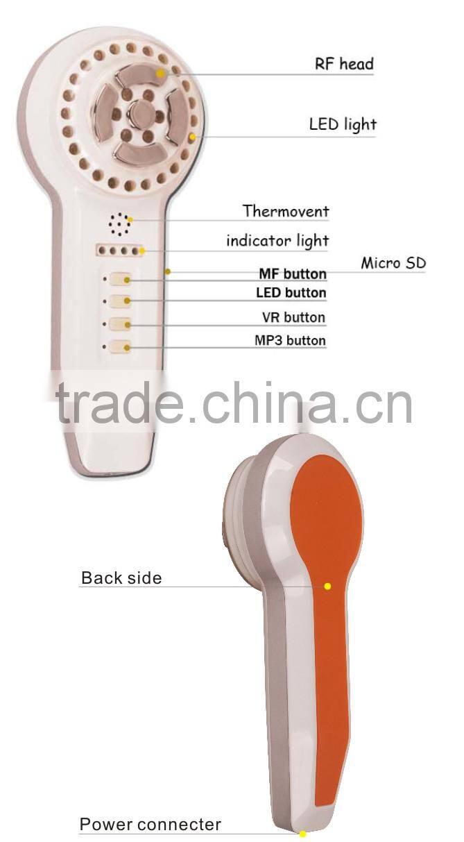 Skin tightening face lifting machine for personal care home use eas rf system