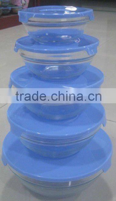 salad bowl glass bowl set glass bowls set of 5