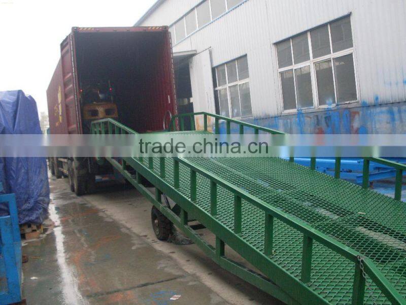 12 Tons Load Capacity Fixed Warehouse Dock Ramp /Dock Leveler For Container