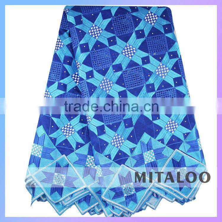 Mitaloo SG0055 Swiss Headtie Good Quality Gele Fabric for Party African Gele