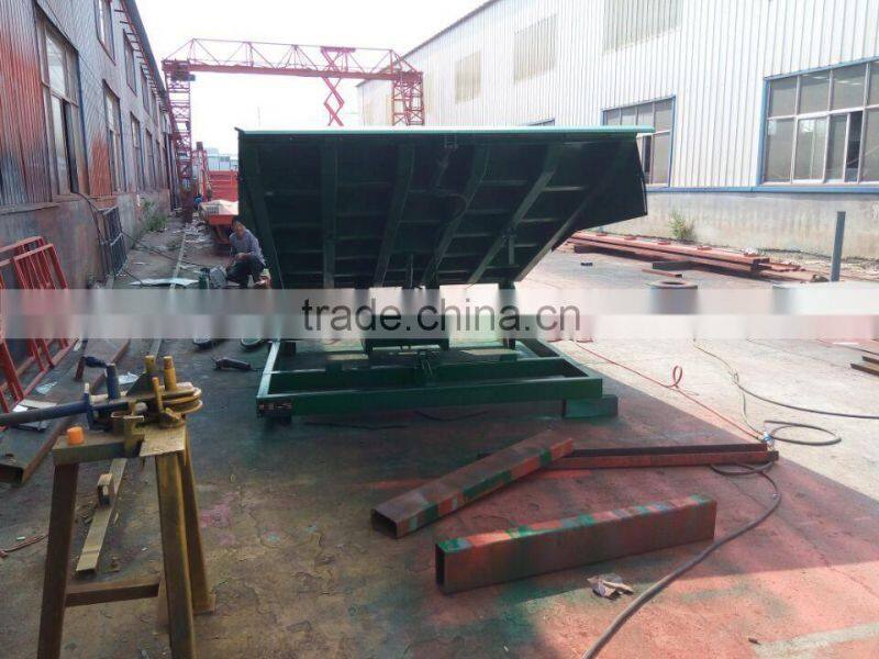 stationary container dock ramp/ fixed dock lever