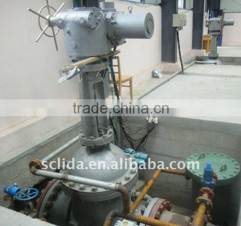 Electric gate valve