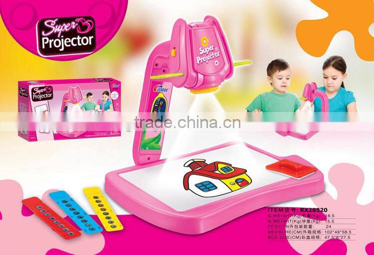 Newest educational kids flashing light toy projector led toys