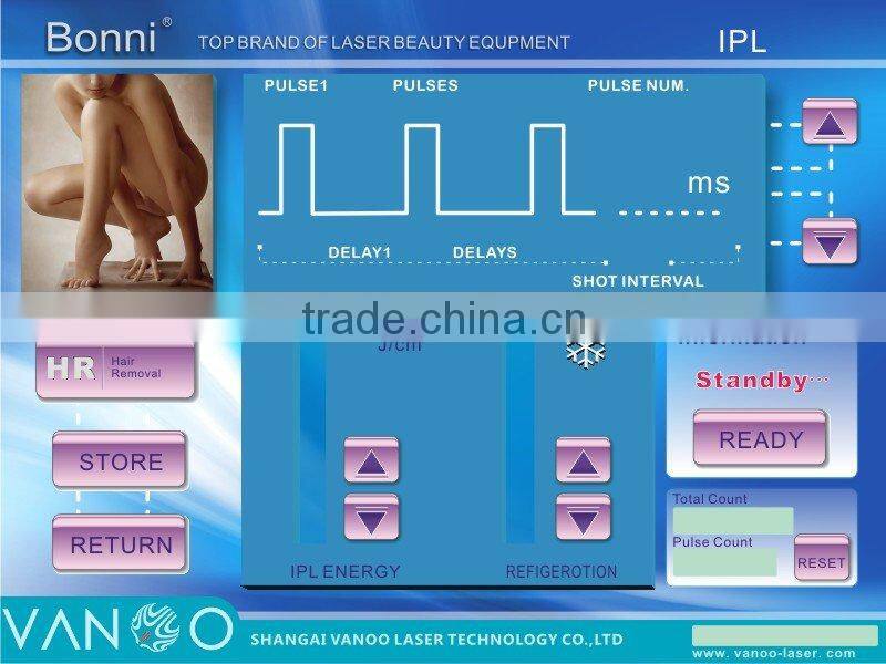 E light cosmetic machine with CE and MCE