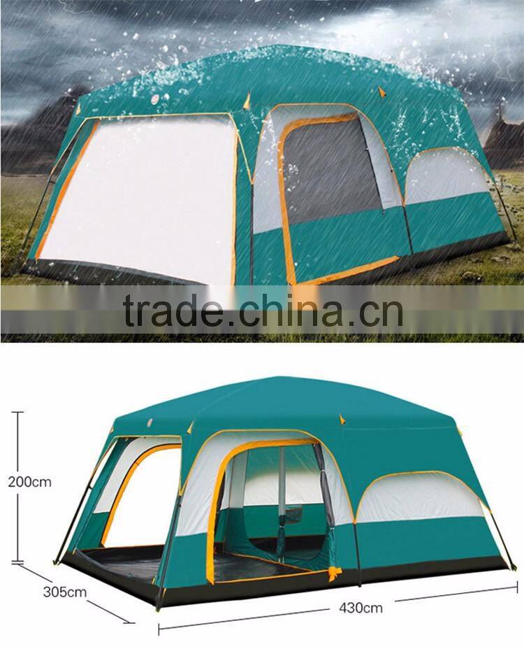 Tents Camping Family 2 Rooms Big Living Best Large Luxury Family Camping Tent