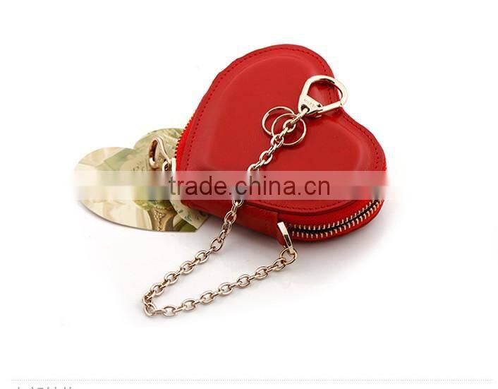 2016 lovely mini Keychain Key Holder Bag coins purse case bag
