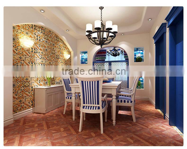 BATHROOM GLAZED CERAMIC vintage floor tiles