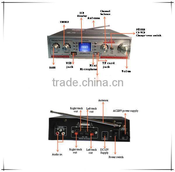 12Vusb mp3 player module YT-K06 with lED display