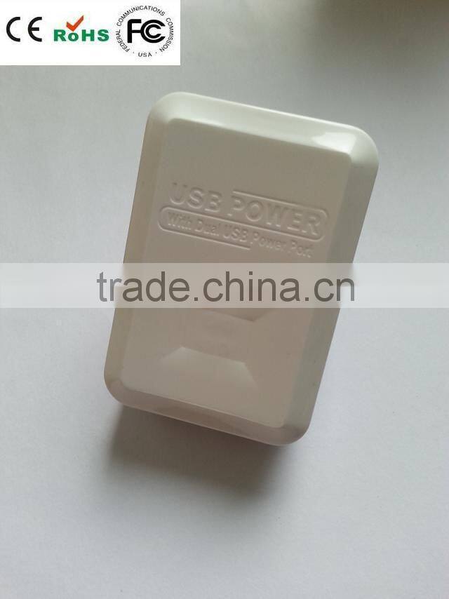 Tablets USB Charger with 4 ports 5v,3.1a