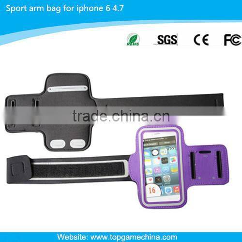 4.7inch cell phone case for iPhone 6 sport arm bag