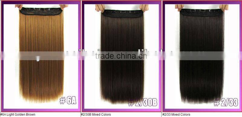 hot sell excellent cheap hot heads clip in hair extension