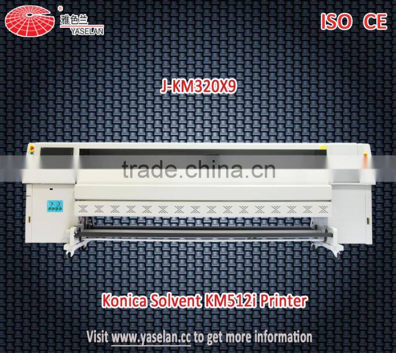 2016 hot sale flex banner material solvent outdoor inkjet printer