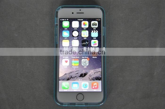 Factory price hight quality pattern case soft TPU+hard PC case for iphone 6 4.7 inch