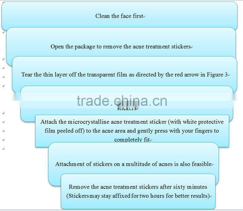 new and innovaitve Ance treatment health care magic stickers face mask best selling products